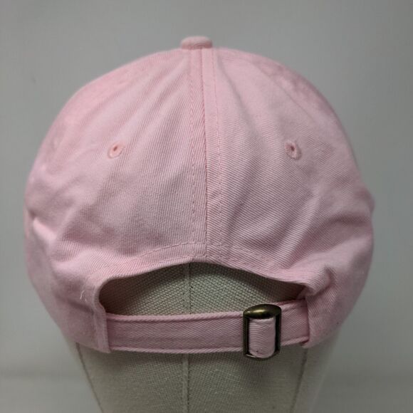 Period. On. Slideback Hat Pink One Size Embroidered Adjustable 6 Panel - Picture 5 of 8